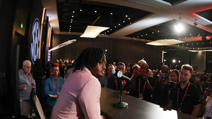 What Alabama Linebacker Dallas Turner Said at 2023 SEC Media Days What Alabama Linebacker Dallas Turner Said at 2023 SEC Media Days