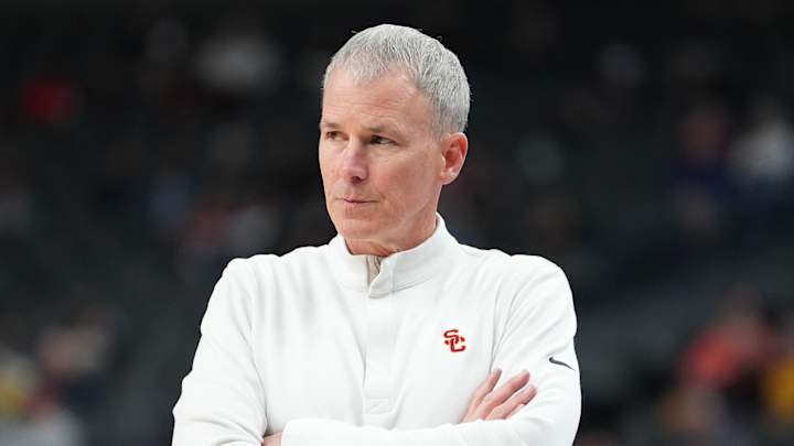 USC Basketball HC Andy Enfield Attended Leading Peach Jam Scorer's Game Live