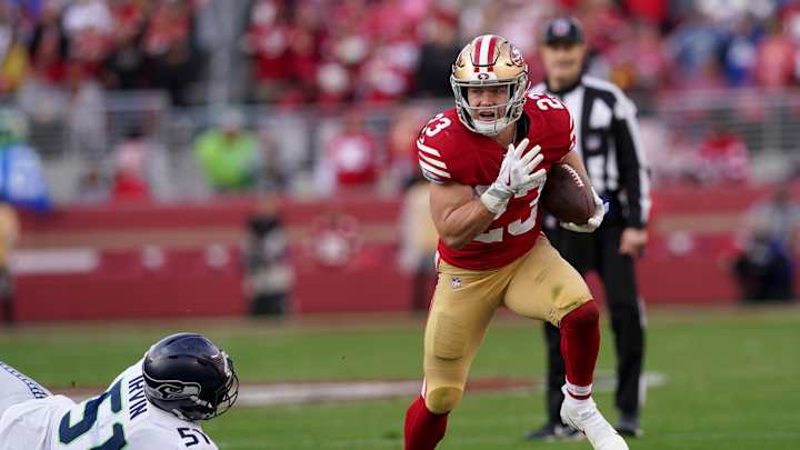 Where Christian McCaffrey ranks among the best running backs in the NFL