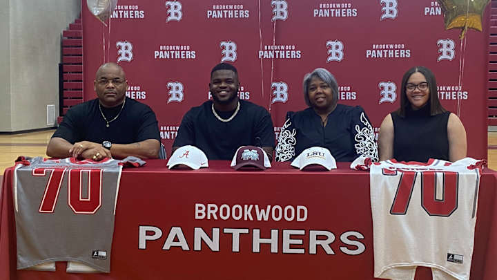 Brookwood Panther Becomes Third Offensive Lineman in Alabama's 2024 Class