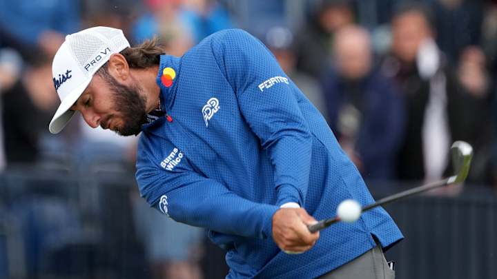 Max Homa Makes Cut, but Way Behind Leader Brian Harman at The Open