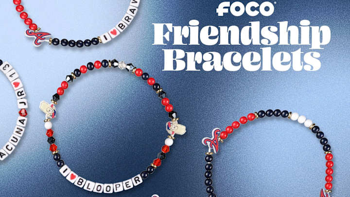 FOCO expands their Braves merchandise collections with friendship bracelets FOCO expands their Braves merchandise collections with friendship bracelets