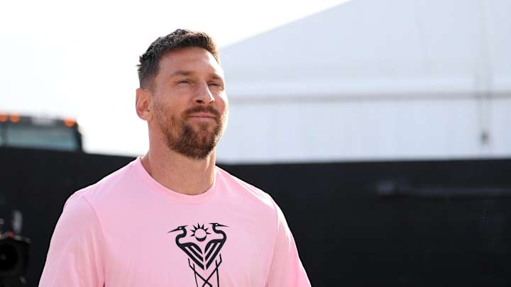 Messi Wore Bad Bunny's Adidas Sneakers Before MLS Debut