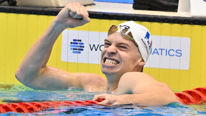 French Swimmer Leon Marchand Breaks Michael Phelps’s Last World Record