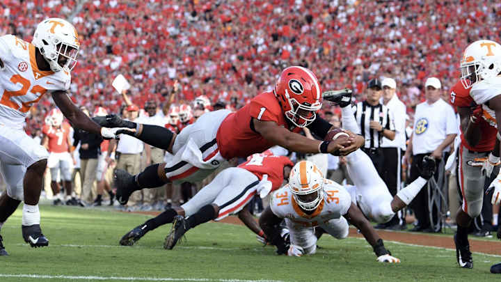 Justin Fields Talks About Infamous Fake Punt in 2018 SEC Championship Game