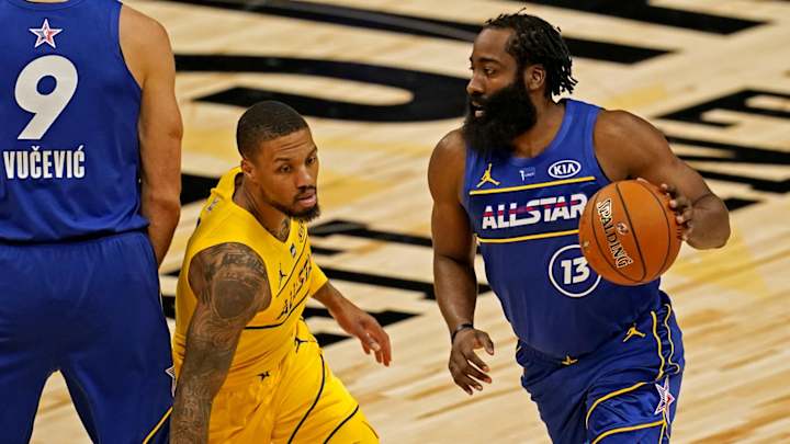 76ers’ James Harden Comments on Damian Lillard’s Situation