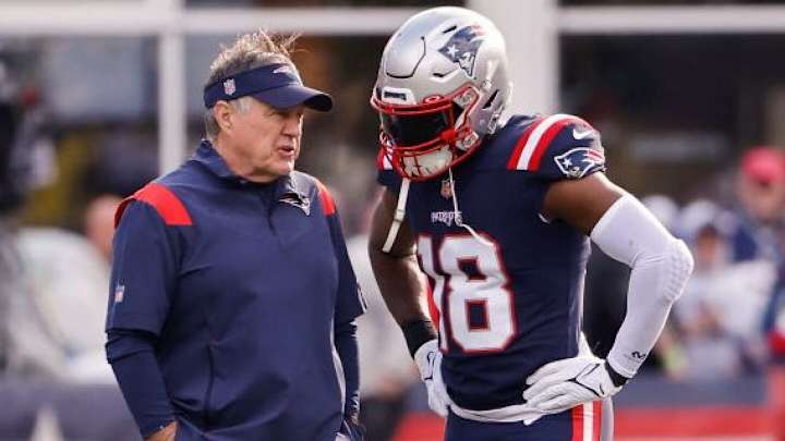 New England Legends: Patriots' Slater Congratulates Retiring Patrice Bergeron New England Legends: Patriots' Slater Congratulates Retiring Patrice Bergeron