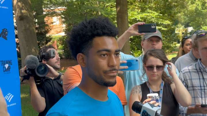 WATCH: Bryce Young Discusses Start of First Training Camp