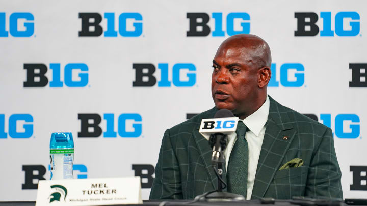 WATCH: Mel Tucker Gets Fired Up Talking About Michigan At Big Ten Media Days