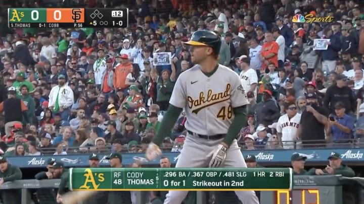 Giants Fans Joined A’s Fans in a Loud ‘Sell the Team!’ Chant, and Everyone Loved it
