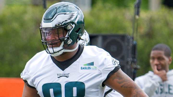 Jalen Carter Giving Eagles Offensive Line Fits at Training Camp Jalen Carter Giving Eagles Offensive Line Fits at Training Camp
