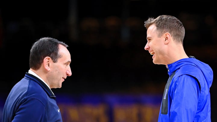 Duke Basketball: Coach K Has Advice for Jon Scheyer's Blue Devils Duke Basketball: Coach K Has Advice for Jon Scheyer's Blue Devils