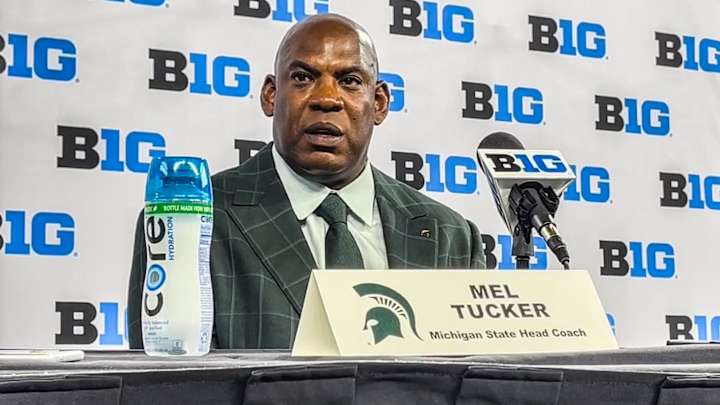 Mel Tucker Gets Heated Talking Michigan Rivalry