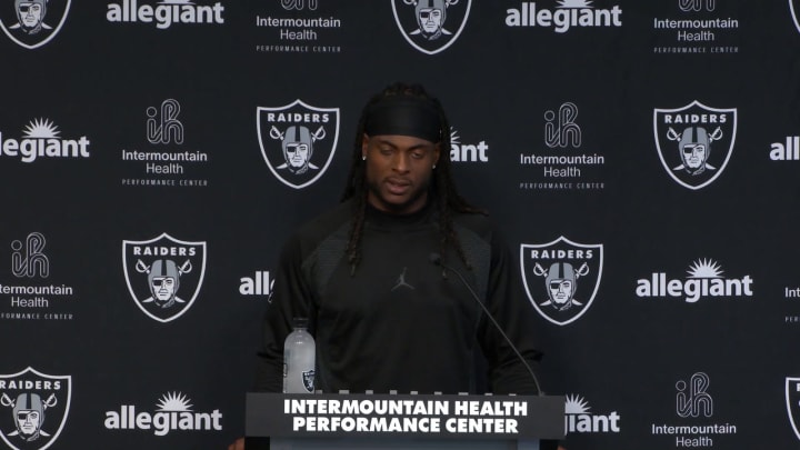 Raiders' Adams on Catching Passes from New QB Raiders' Adams on Catching Passes from New QB