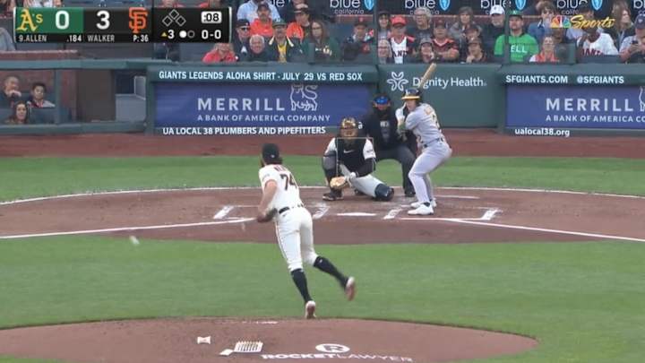 Giants’ Ryan Walker Threw the Worst Pitch of the MLB Season and Fans Couldn’t Stop Laughing