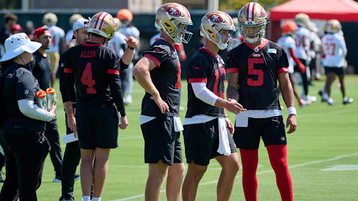 Analyzing Day 14 of the 2023 49ers QB Competition