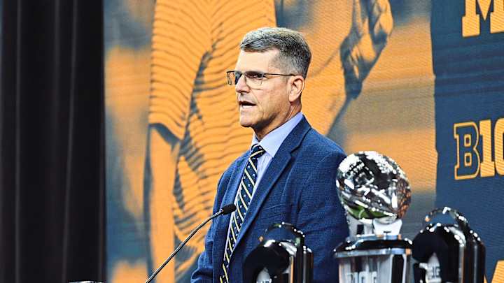 Everything Jim Harbaugh Said To Open Big Ten Media Days
