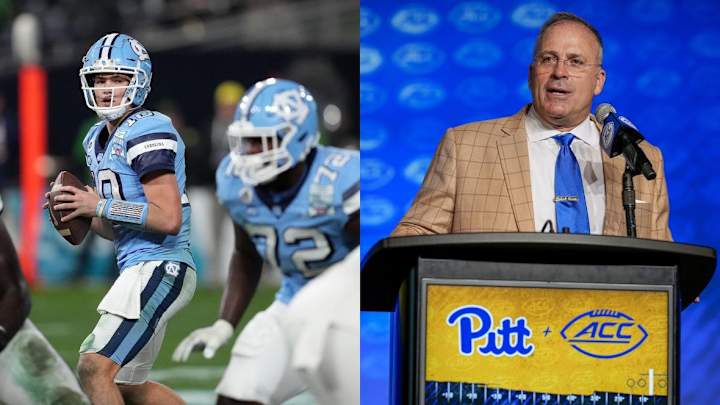 Drake Maye Likes Pat Narduzzi's NIL Salary Cap Idea
