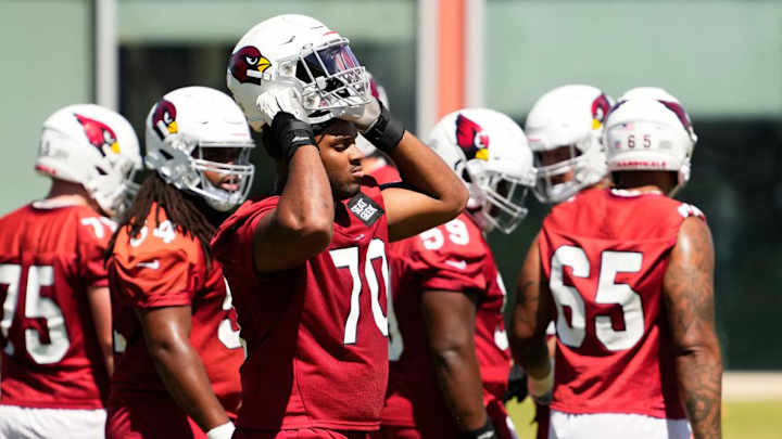 Inside the Tasty Rookie Duties of Cardinals OL Paris Johnson