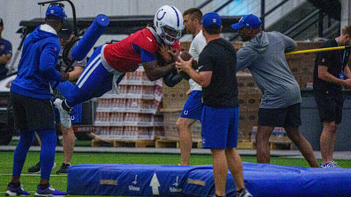 Colts Training Camp Journal, Day 2: Anthony Richardson Gets All First-Team Reps Colts Training Camp Journal, Day 2: Anthony Richardson Gets All First-Team Reps