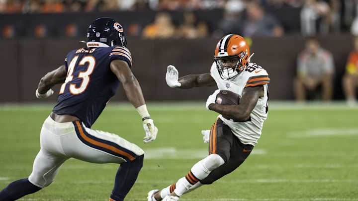 Browns Wide Receiver out With Concussion, Other Injury Updates