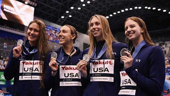 UVA's Walsh and Douglass Medal Again at World Aquatics Championships