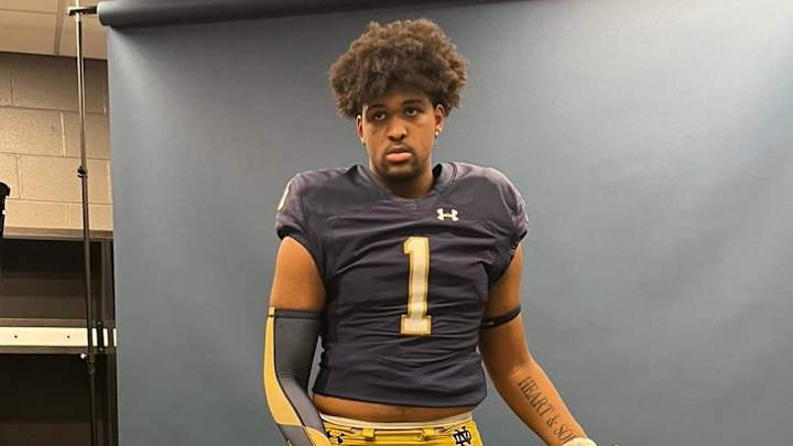 Notre Dame Offers 2025 Defensive Lineman Juju Marks