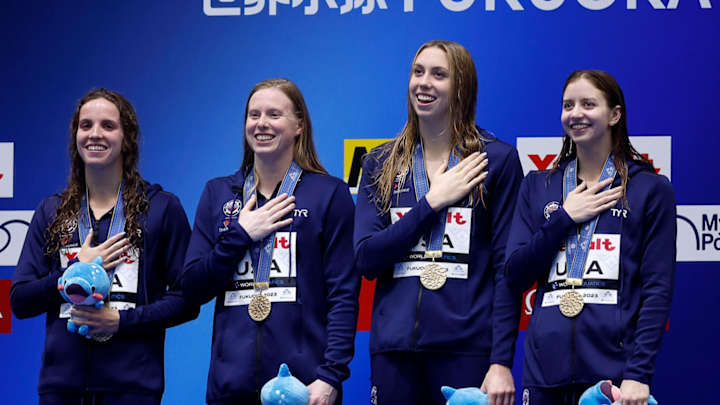 Kate Douglass and Gretchen Walsh Win Gold on Final Night of World Championships