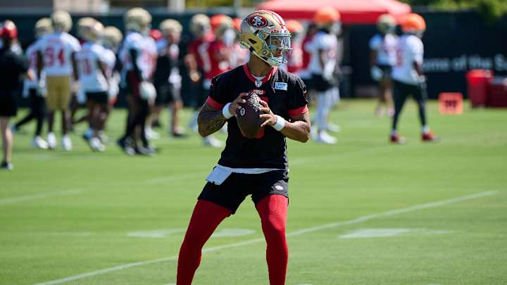 Analyzing Day 4 of the 2023 49ers QB Competition Analyzing Day 4 of the 2023 49ers QB Competition