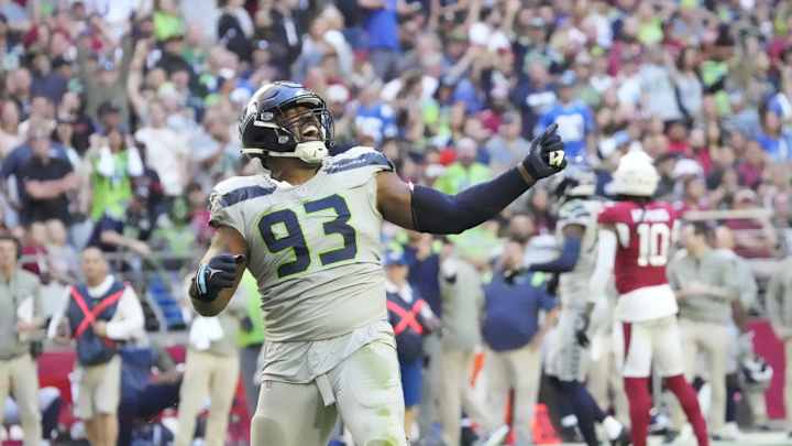 Newly Acquired Shelby Harris Suits Up