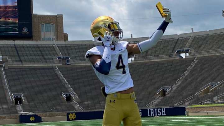 Safety JaDon Blair "Super Excited" To Return To Notre Dame For Official Visit