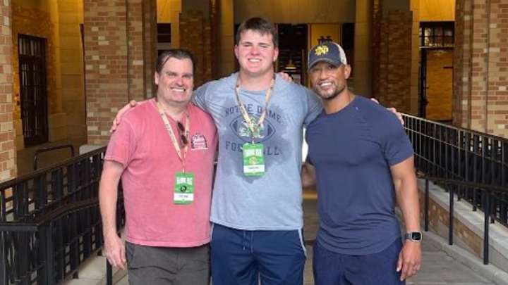 2025 Offensive Lineman Rowan Byrne Feels Like Major Priority For Notre Dame