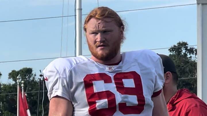 Buccaneers OL Cody Mauch Has HC Todd Bowles 'Very Pleased' After Padded Practice
