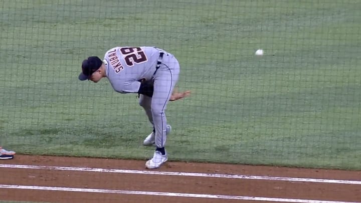 Tarik Skubal’s Between-the-Legs Toss Didn’t Work, But It Was Still Cool