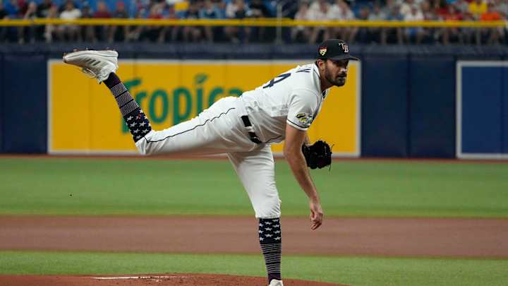 Zach Eflin Will Make Scheduled Start For Tampa Bay Rays Following Injury Scare