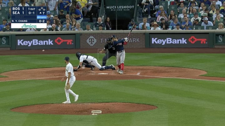 Matt Brash Totally Embarrassed Yu Chang With a Nasty Slider Matt Brash Totally Embarrassed Yu Chang With a Nasty Slider