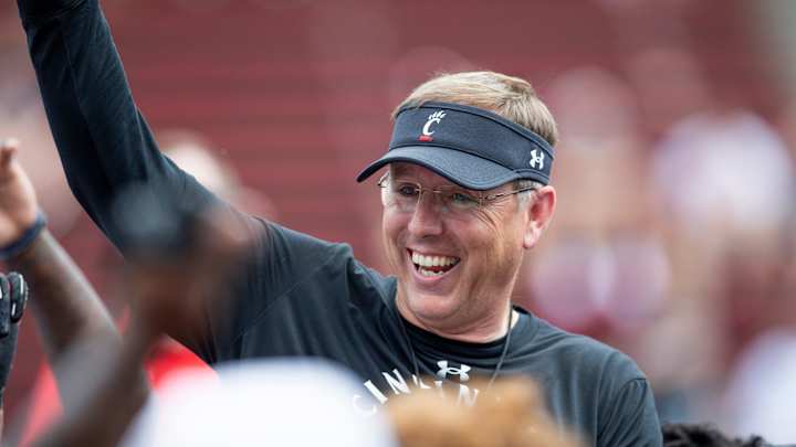 Scott Satterfield Highlights Morphed Offensive Line Entering 2023 Season Scott Satterfield Highlights Morphed Offensive Line Entering 2023 Season