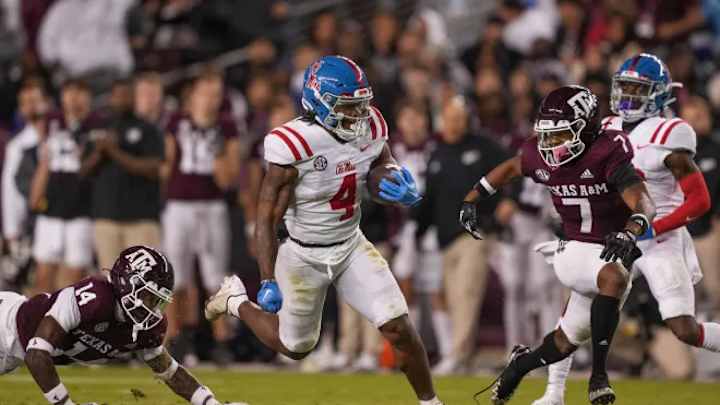 Halftime: Texas A&M Aggies Score Late TD, Trail Ole Miss 20-14 Halftime: Texas A&M Aggies Score Late TD, Trail Ole Miss 20-14