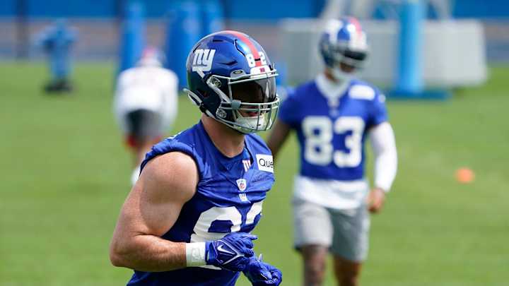 Giants TE Daniel Bellinger Focused on One Goal