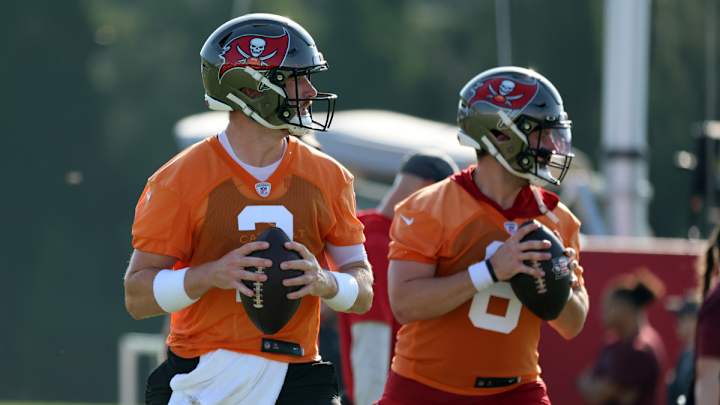 One Buccaneers' Quarterback Shining Early in Training Camp One Buccaneers' Quarterback Shining Early in Training Camp