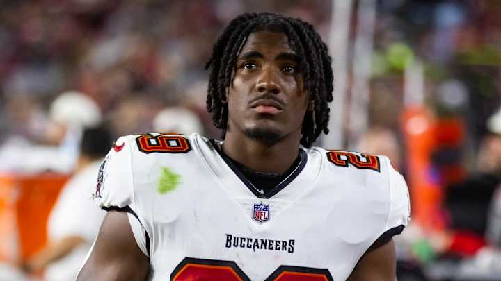 Buccaneers' Rachaad White Hit With Scary Cheap Shot at Camp, Fight Breaks Out