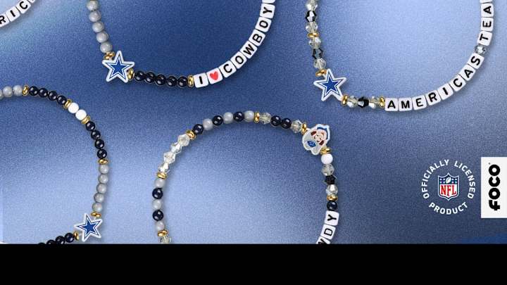 Cowboy Fans Get 3 Pack Friendship Bracelet