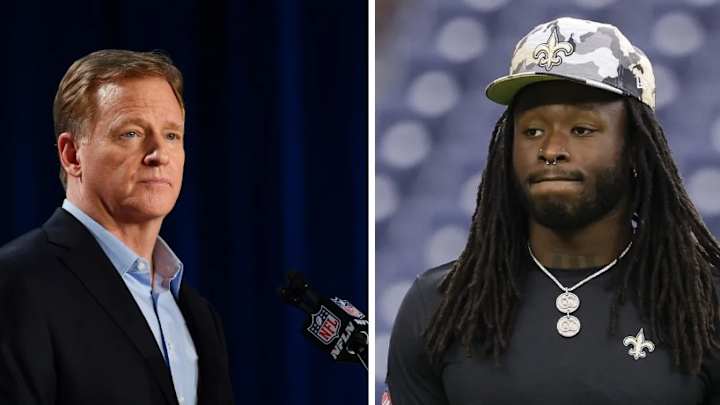 Report: Alvin Kamara Will Meet Roger Goodell Report: Alvin Kamara Will Meet Roger Goodell