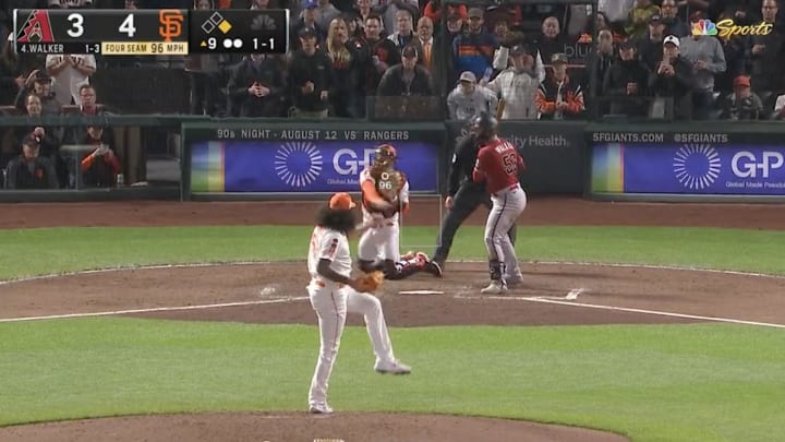 Giants Catcher Patrick Bailey Wins Game With Such a Cool Play on Final Out Giants Catcher Patrick Bailey Wins Game With Such a Cool Play on Final Out