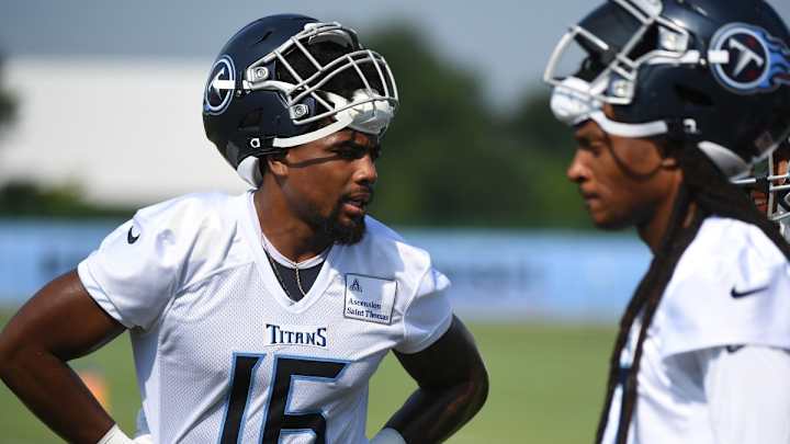 WR Treylon Burks Named Tennessee Titans 'Most Intriguing' Player in Training Camp WR Treylon Burks Named Tennessee Titans 'Most Intriguing' Player in Training Camp