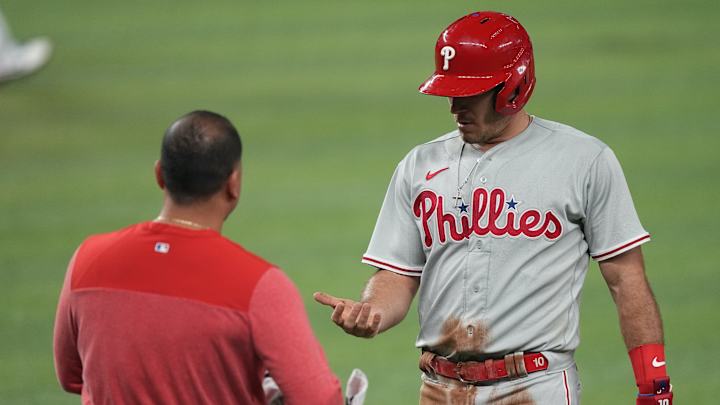Philadelphia Phillies' J.T. Realmuto to Miss Second Straight Game With Hand Injury