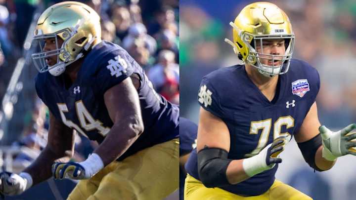 Notre Dame OL Joe Alt and Blake Fisher Named To The Outland Trophy Watch List Notre Dame OL Joe Alt and Blake Fisher Named To The Outland Trophy Watch List