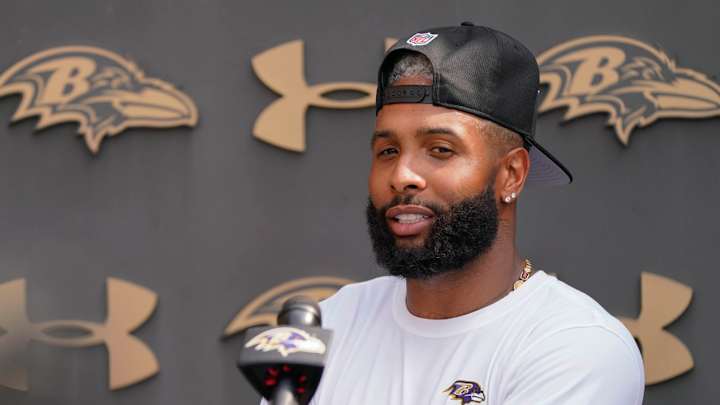 Odell Beckham Jr. Goes All-In on Ravens Love With New Look