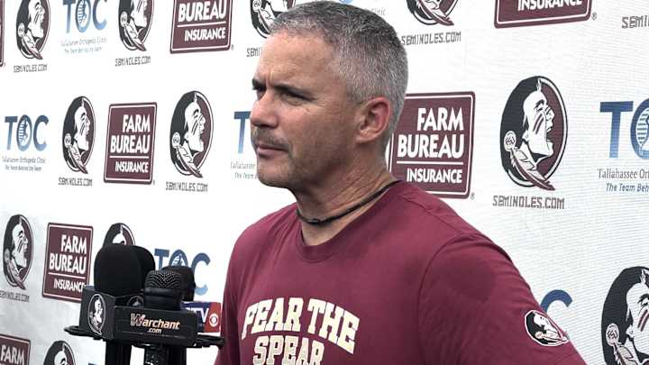 Florida State Head Coach Mike Norvell Recaps First Day of Fall Camp Florida State Head Coach Mike Norvell Recaps First Day of Fall Camp