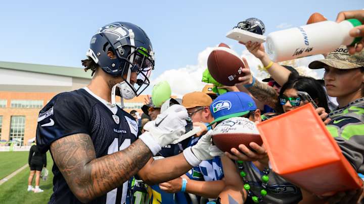 Seahawks Training Camp Observations: Smith-Njigba, Witherspoon Continue 'Battling' Seahawks Training Camp Observations: Smith-Njigba, Witherspoon Continue 'Battling'